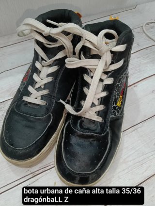 Botas Dragon Ball Z caña alta talla 35/36