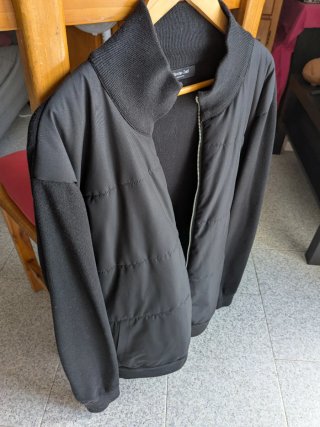Chaqueta Massimo Dutti Talla XL Negra