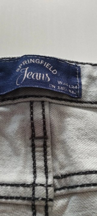 Pantalón tejano hombre azul