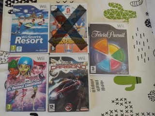 Lote 4 Juegos Wii. Varios.