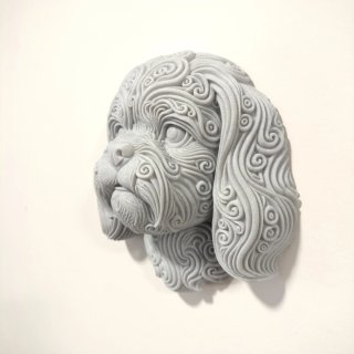 Arte de pared Shih Tzu 3D