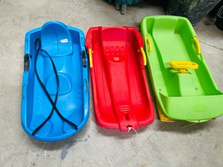Trineos para niños (Pack 3)