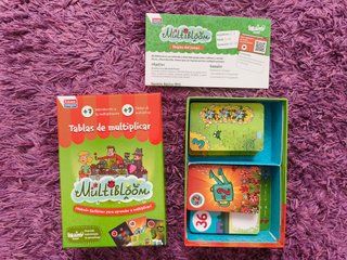 Multibloom Juego tablas multiplicar