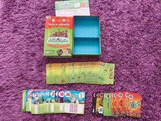 Multibloom Juego tablas multiplicar