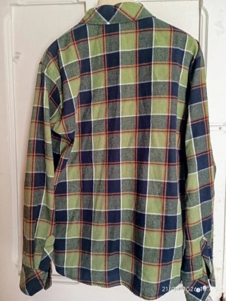 Camisa de franela a cuadros