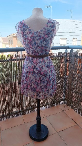Vestido Verano Flores Talla Única