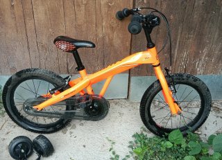Bicicleta Infantil Monty 16 Naranja