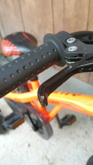 Bicicleta Infantil Monty 16 Naranja
