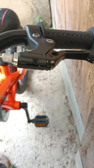Bicicleta Infantil Monty 16 Naranja
