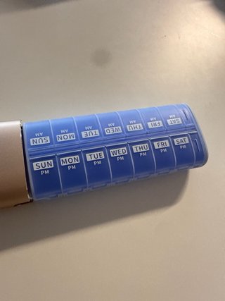 TookMag Weekly Pill Organizer 2 Times a Day, Easy