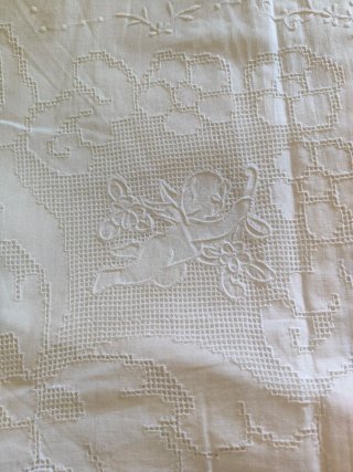 Sábanas Algodón Bordadas Blancas