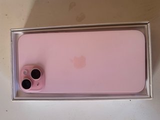 iPhone 15 Plus Rosa 100% Batería