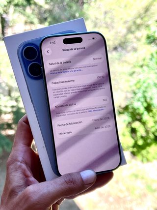 iPhone 17 256gb 100% Batería NUEVO