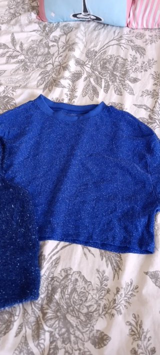 Lote 2 camisetas brillantes