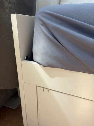 Cama BRIMNES IKEA + 2 colchones