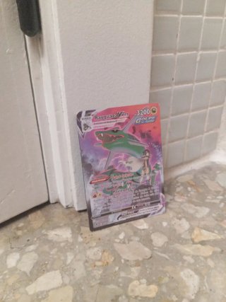 Carta Pokémon Rayquaza VMAX TG20/TG30