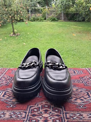 Scarpe donna Alesya vera pelle nere