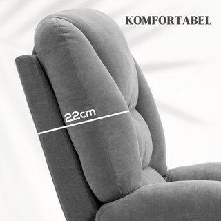Sillón de relax eléctrico con ayuda para levantars