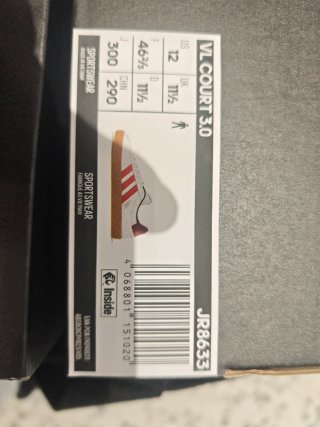 Zapatillas Adidas VL Court 3.0 Blancas Rojas