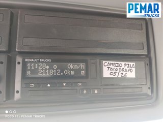 RENAULT C 380 8X4 CHASIS 32T