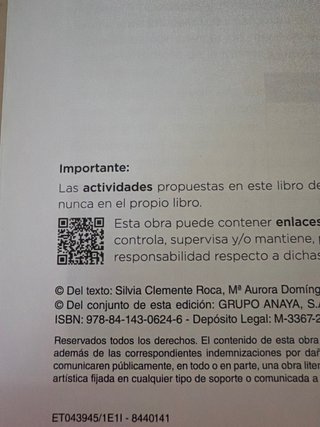 Biología y geología, 3 ESO, Operación mundo