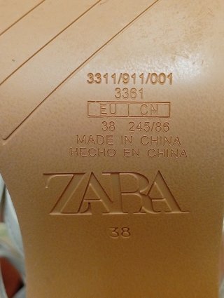Sandalias Zara Talla 38 Nuevas