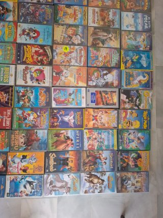 Lote VHS Películas Infantiles Animadas