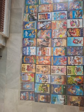 Lote VHS Películas Infantiles Animadas
