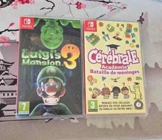 Luigi's Mansion 3 + Big Brain Academy para switch
