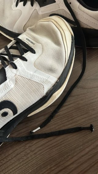 Tenis Head Blancos y Negros