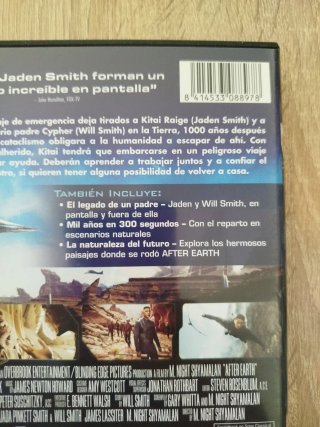 After Earth DVD Will Smith Jaden Smith