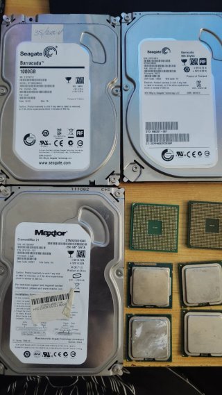 Lote Componentes PC: Placa Base, RAM, HDD, CPU