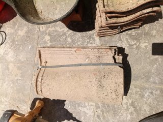Teja cerámica mixta de barro cocido