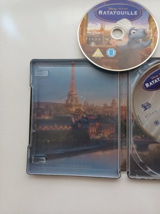 Steelbook Ratatouille Blu-ray 3D y 2D Zavvi