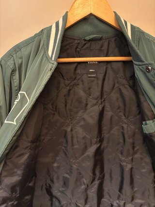 Chaqueta Bomber Vans Verde Talla S