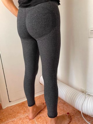 Leggings grises claro y oscuro Talla S, M