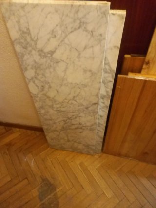 Tablero de mármol