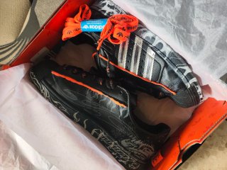 Adidas Superstar x Hellstar Negro Naranja