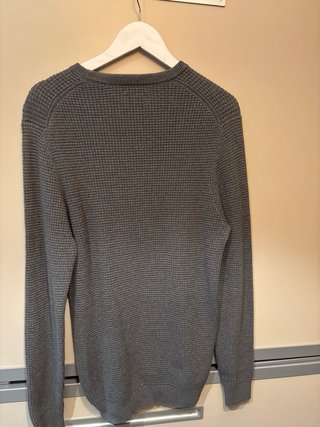 Jersey Massimo Dutti Algodón Gris Talla S