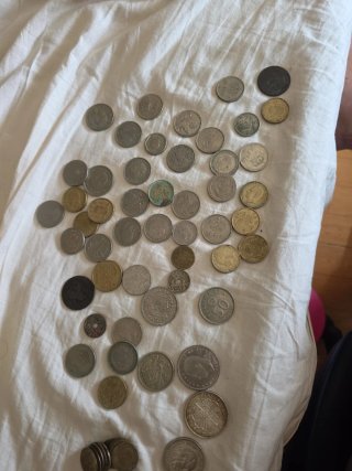 Monedas Franco y Juan Carlos