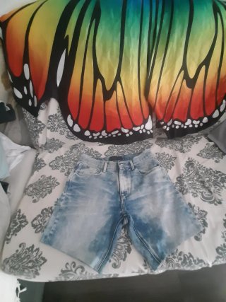 3 Pantalones Cortos Rojos T-M