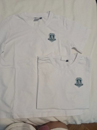 Camisetas Colegio Alarcón T 12 y T 18
