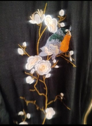 Bomber GOA bordada estilo asiático Talla M