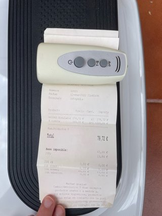 Ejercitador de piernas pasivo Slim Circulation