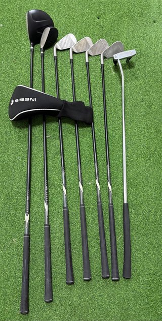 Kit Golf Inesis 7 Palos Diestro Grafito