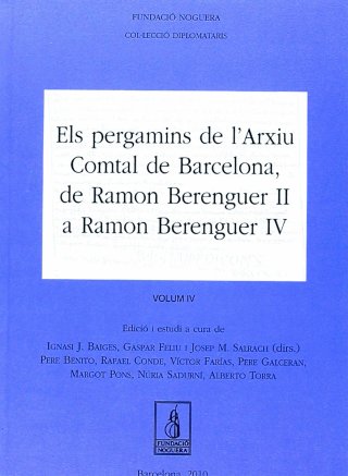 Els pergamins de Arxiu Comtal BCN Ramon Berenguer