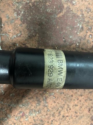 Eje de transmisión cardan bmw e46 320d 6v