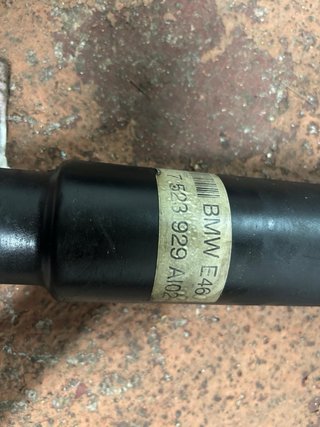 Eje de transmisión cardan bmw e46 320d 6v