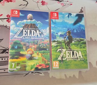 Pack Zelda Link's Awakening y Breath of the Wild