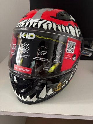 Casco Moto LS2 FF812 Kid Punk Talla S